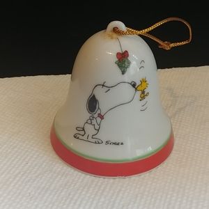 Vintage Peanuts Snoopy & Woodstock Bell 1965